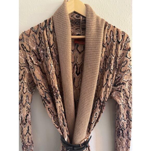 Missoni wrap cardigan with belt and bag - Picture 4 of 9